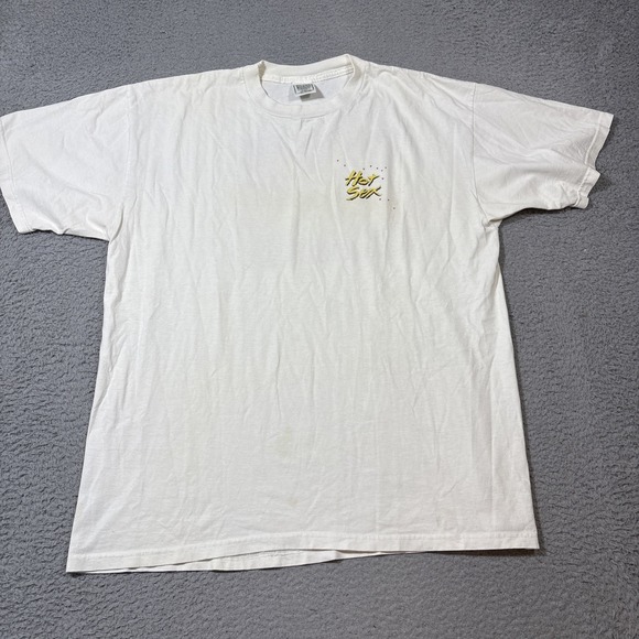 VTG Knowledgable People Appreciate Hot Sex T Shirt Sz XL Funny Humorous Y2K - Picture 1 of 7